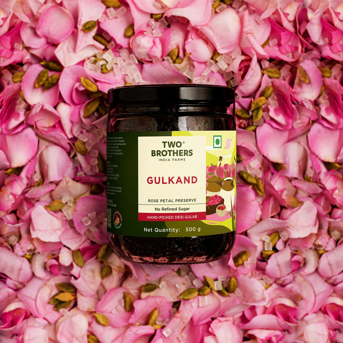 Two Brothers Organic Farms Gulkand