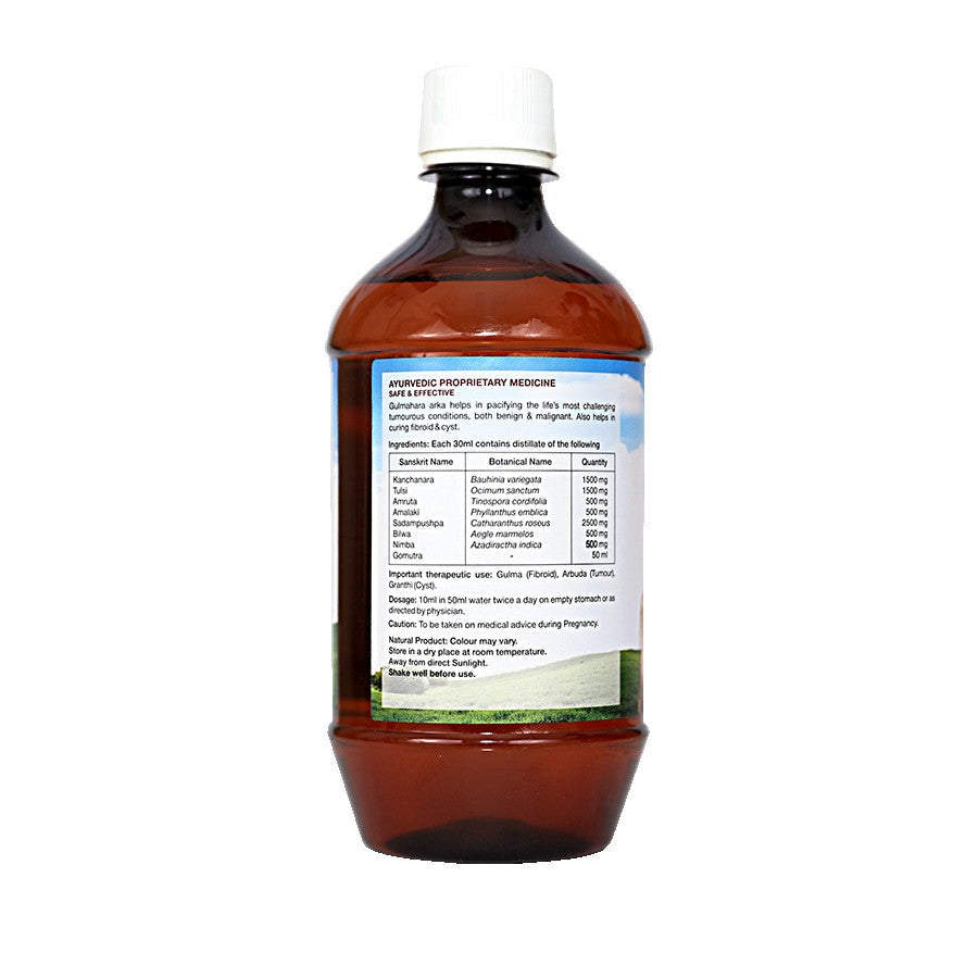 Sri Sri Tattva Gulmahara Arka - Tumerous Conditions, 500 ml