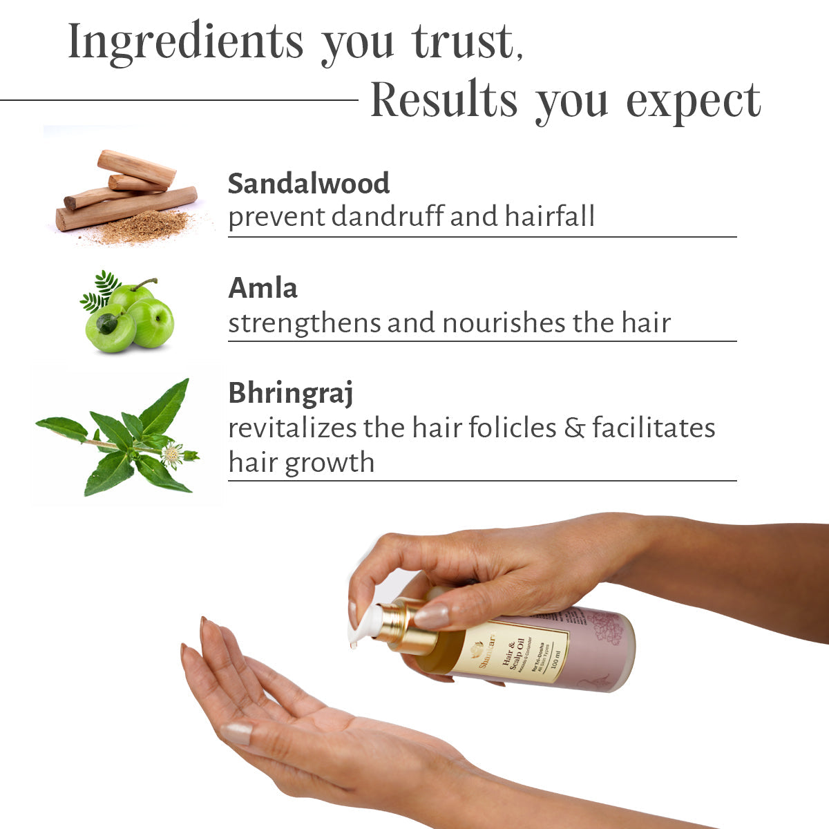 Sri Sri Tattva Hair & Scalp Oil, by Shankara - 100 ml