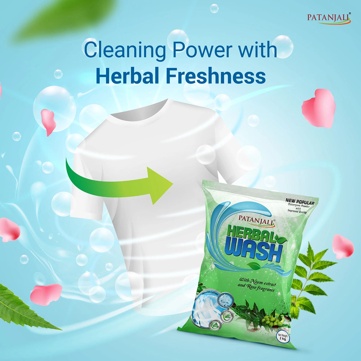 Patanjali Herbal Wash Detergent Powder