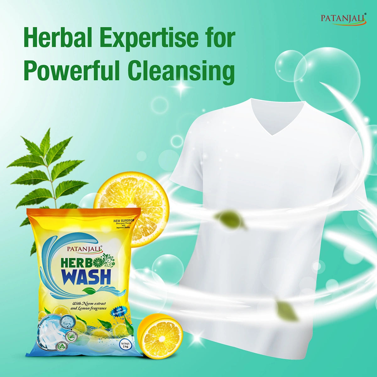 Patanjali Herbo Wash Detergent Powder