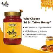 Sri Sri Tattva Honey - 100% Natural, 250 g