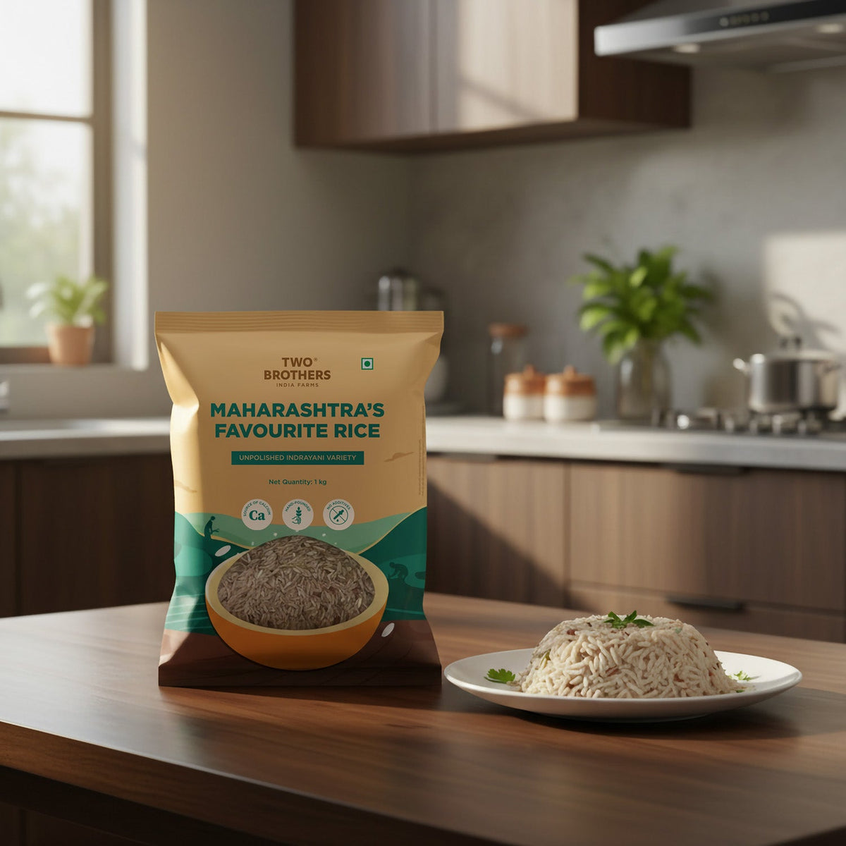 Two Brothers Organic Farms Indrayani Rice