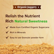 Sri Sri Tattva Organic Jaggery, 500 g (Powdered Form)