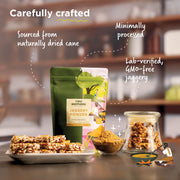 Two Brothers Organic Farms Sugarcane Jaggery, Crushed Granular