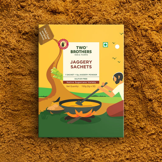 Two Brothers Organic Farms Jaggery Sachet