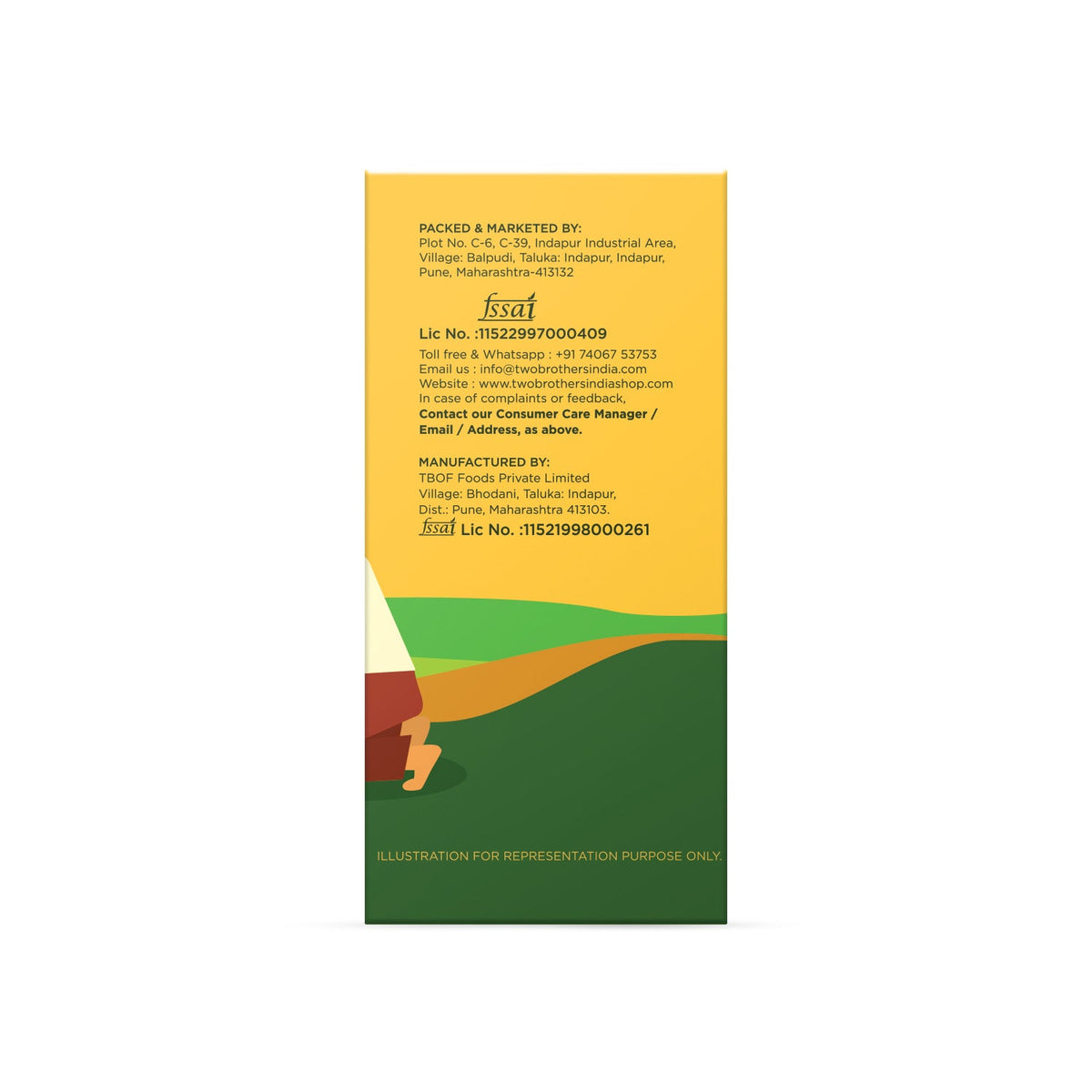 Two Brothers Organic Farms Jaggery Sachet