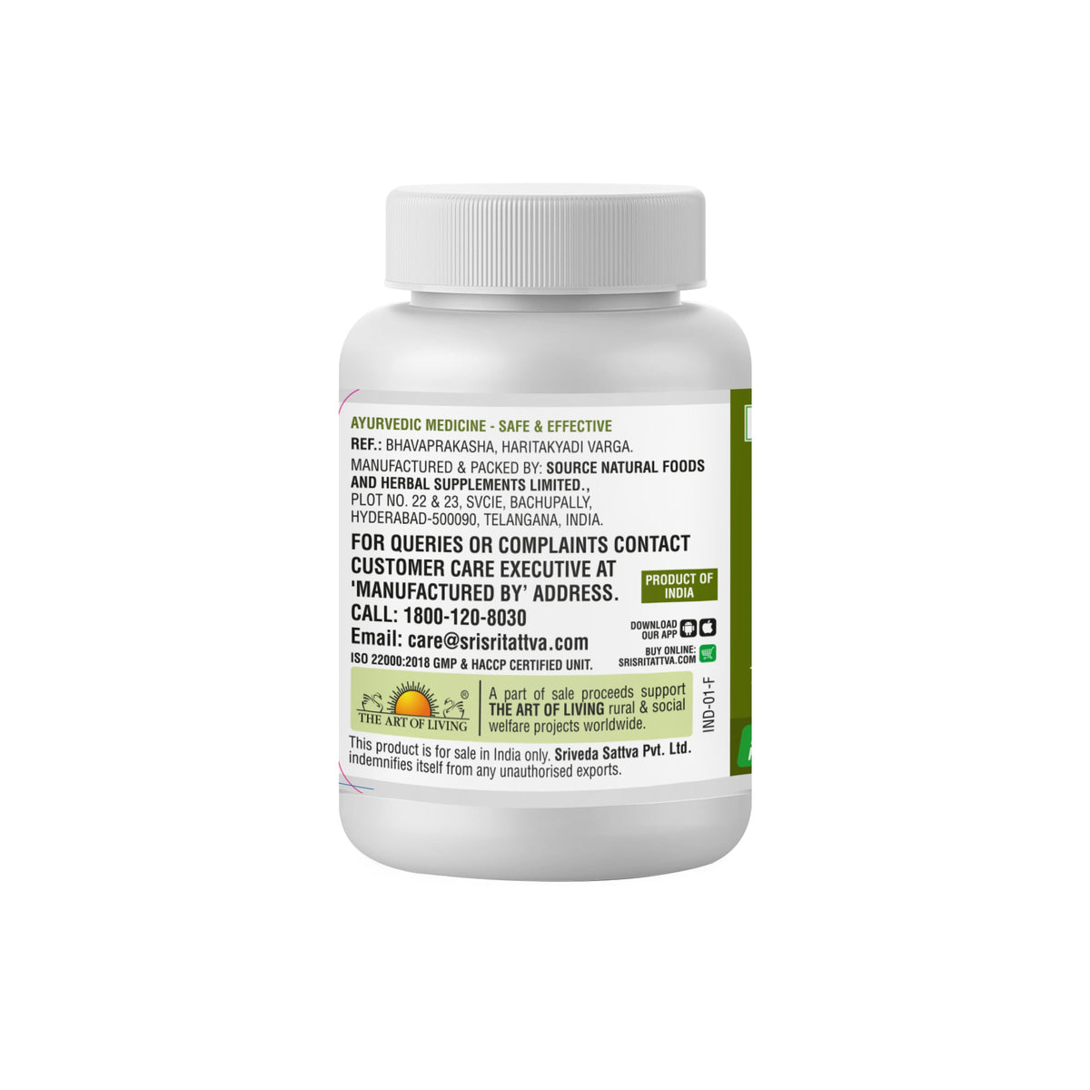 Sri Sri Tattva Kalamegh - Viral Fever, 60 Tabs | 500 mg
