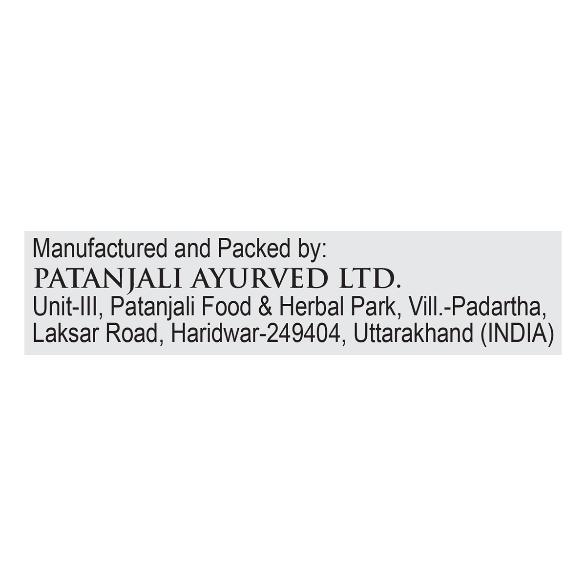Patanjali Aastha Kalawa -1N