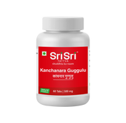 Sri Sri Tattva Kanchanara Guggulu - Thyroid, 60 Tabs | 500 mg
