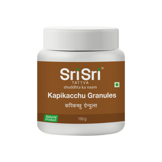 Sri Sri Tattva Kapikachhu Granules | Prevents The Progression Of Parkinson's Disease | Improves Muscle Mass & Strength | 150 g