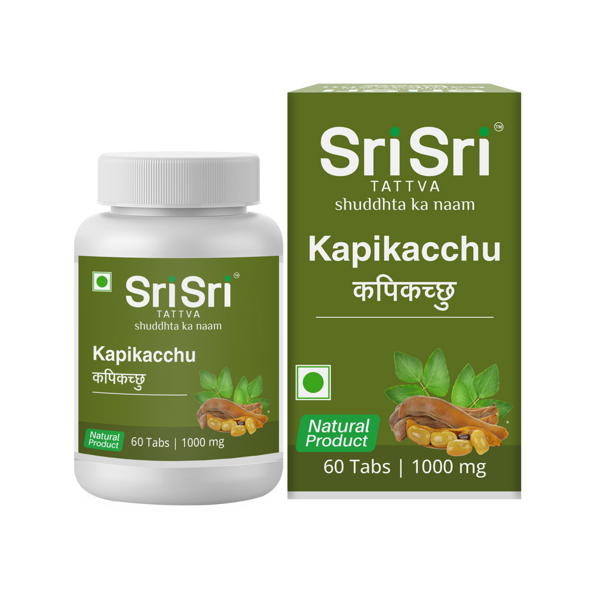 Sri Sri Tattva Kapikacchu Tablets, 60Tabs | 1000 mg