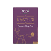 Sri Sri Tattva Premium Kasturi Dhoop Cone For Pooja | Fragrances – Natural Kasturi | 100 g