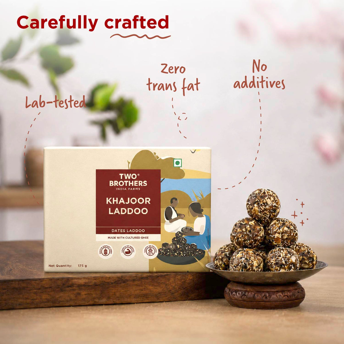 Two Brothers Organic Farms Khajoor Laddoo