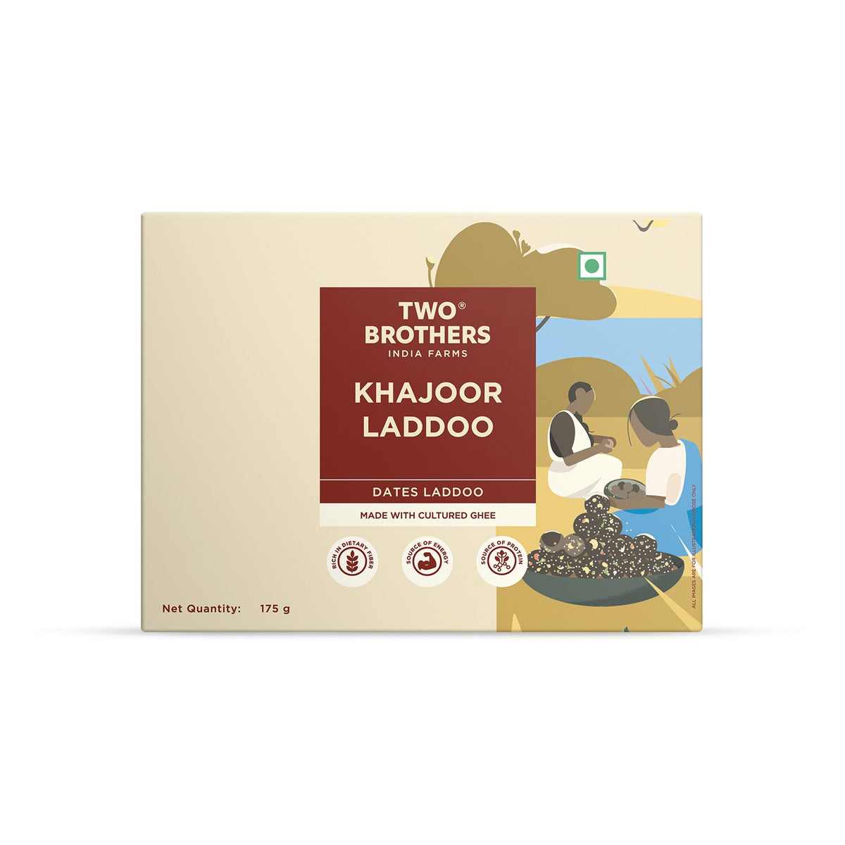 Two Brothers Organic Farms Khajoor Laddoo
