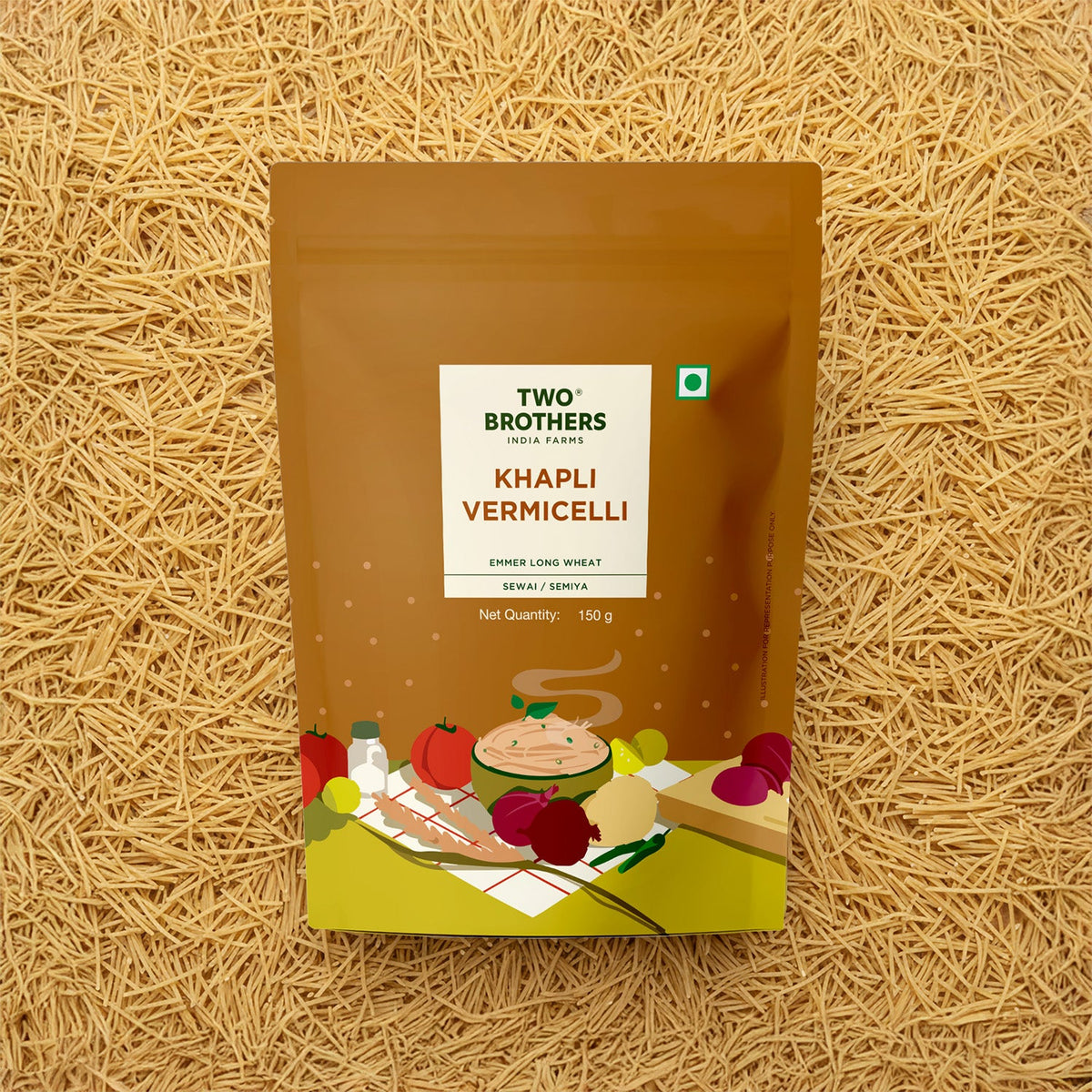 Two Brothers Organic Farms Khapli Vermicelli