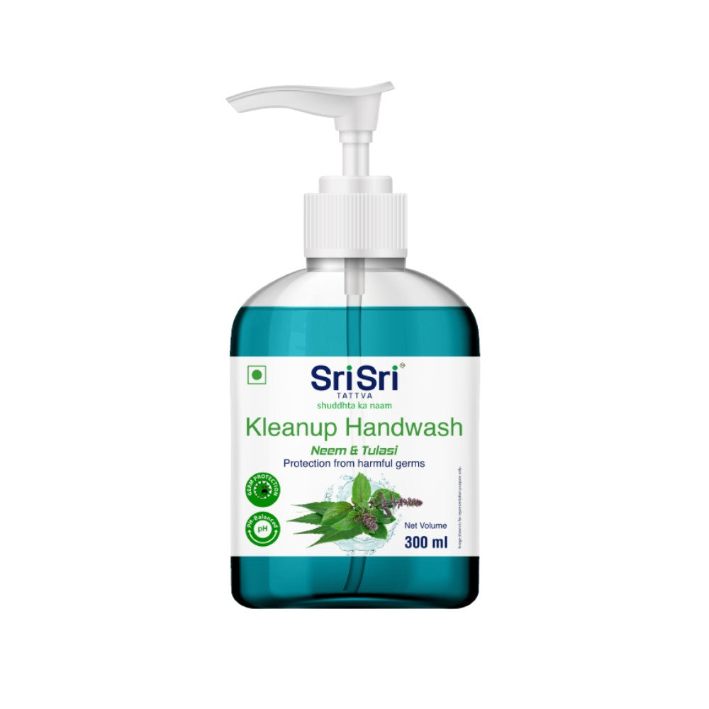Sri Sri Tattva Kleanup Handwash Neem & Tulasi, 300 ml