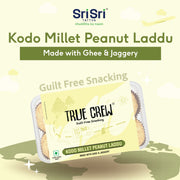Sri Sri Tattva TRUE CREW - Kodo Millet Peanut Laddu, 180 g