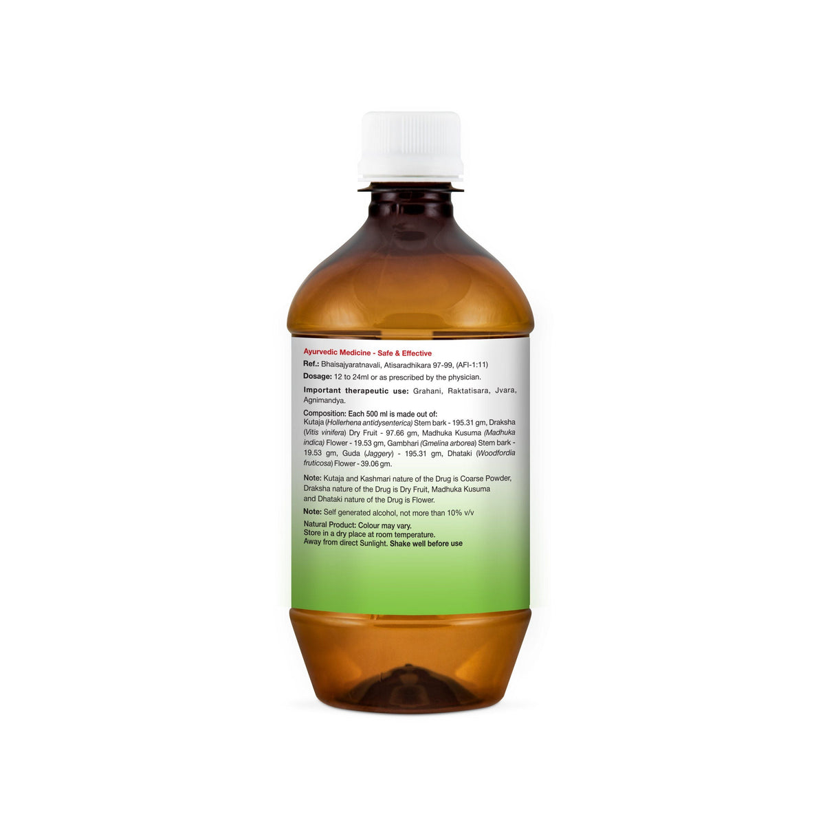 Sri Sri Tattva Kutajarishta, 500 ml