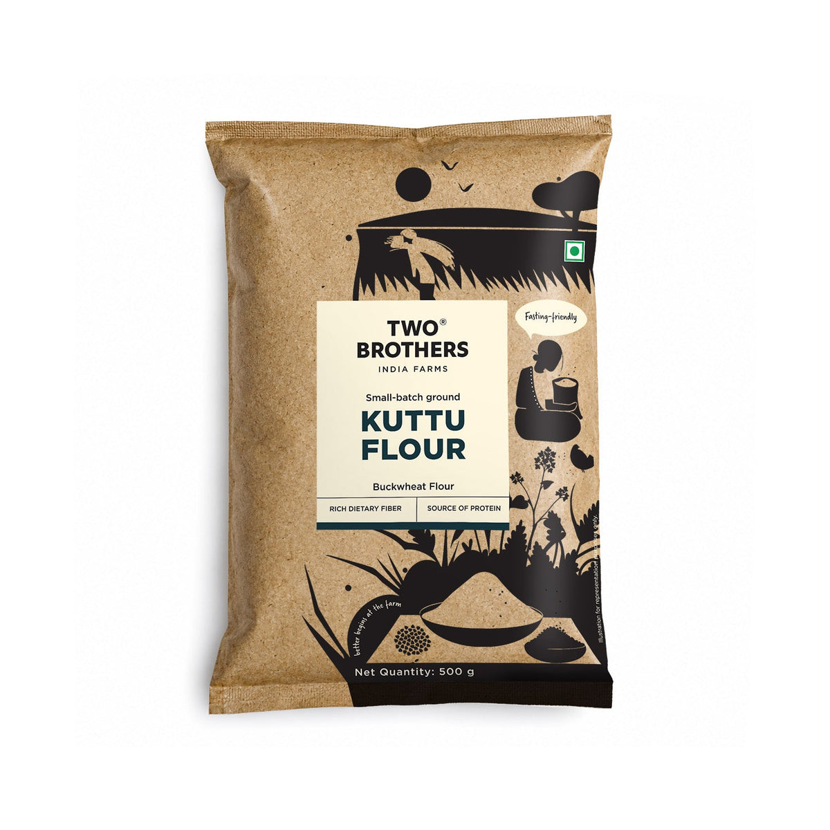 Two Brothers Organic Farms Two Brothers Kuttu Atta