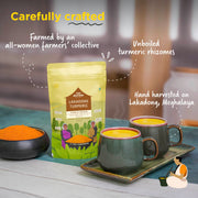 Two Brothers Organic Farms Single Origin Lakadong Turmeric Powder