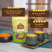 Two Brothers Organic Farms Single Origin Lakadong Turmeric Powder