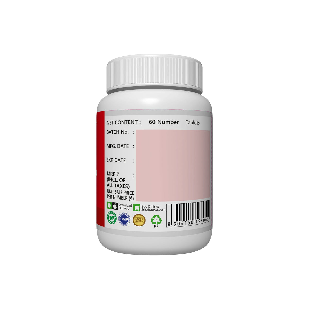 Sri Sri Tattva Laksha Guggulu, 60 Tabs | 500 mg