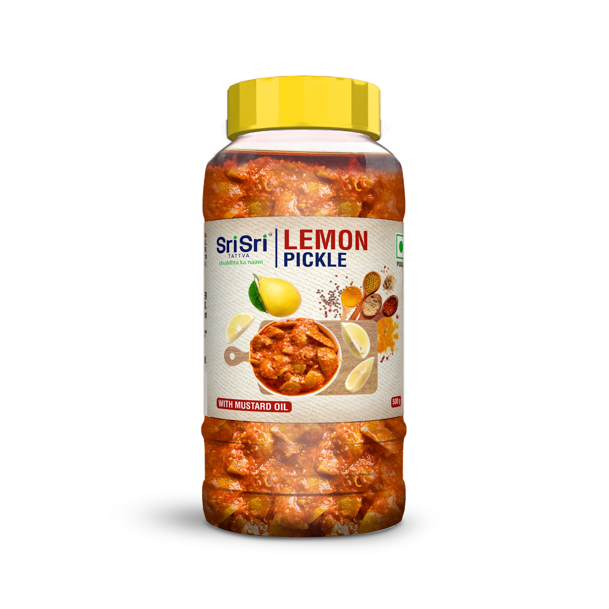 Sri Sri Tattva Lemon Pickle, 500 g