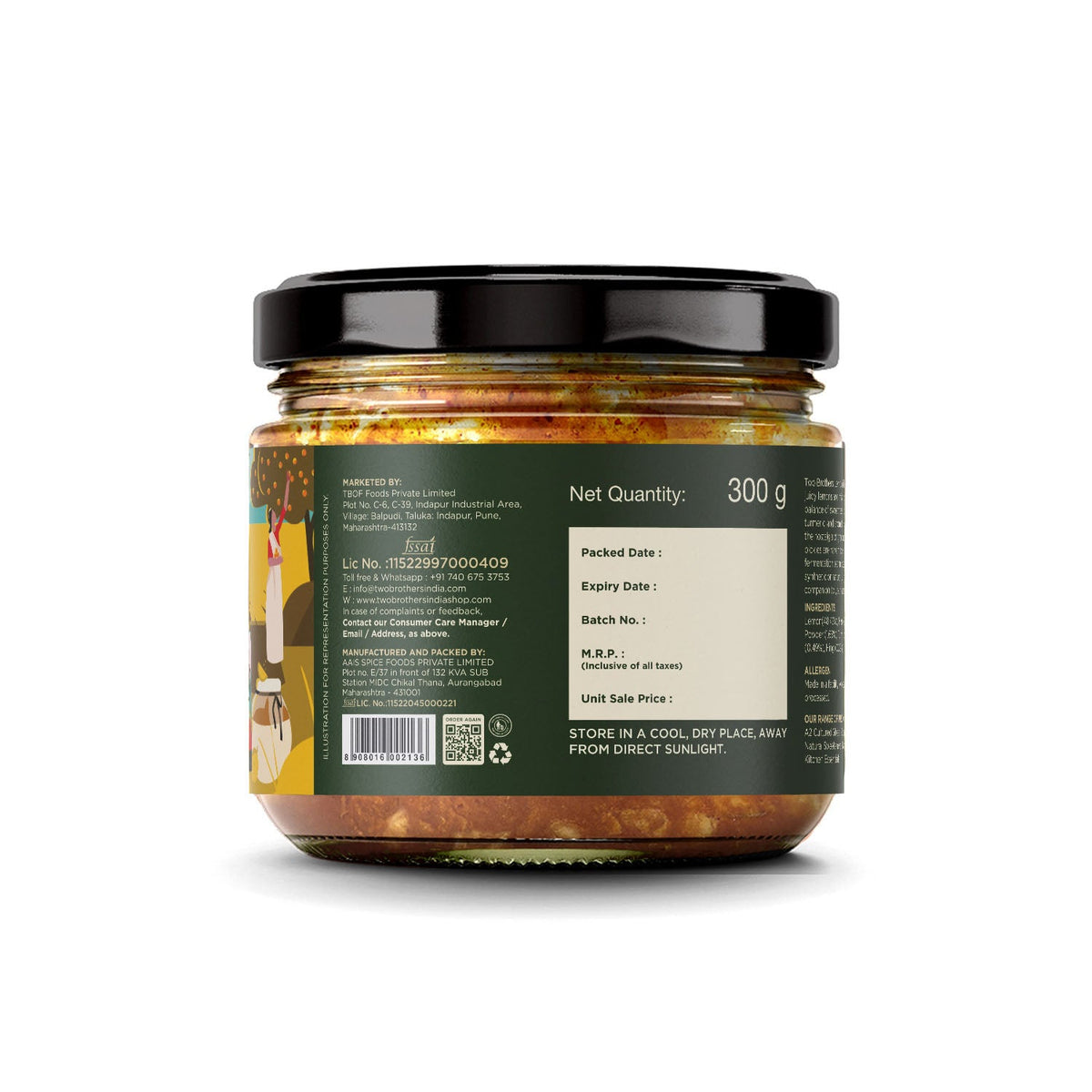 Two Brothers Organic Farms Lemon Pickle