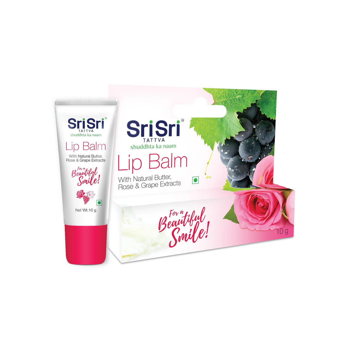 Sri Sri Tattva Lip Balm - For a Beautiful Smile, 10 g
