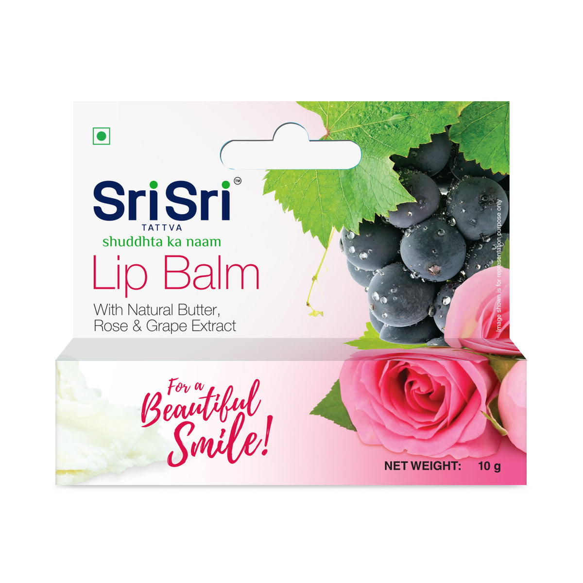 Sri Sri Tattva Lip Balm - For a Beautiful Smile, 10 g
