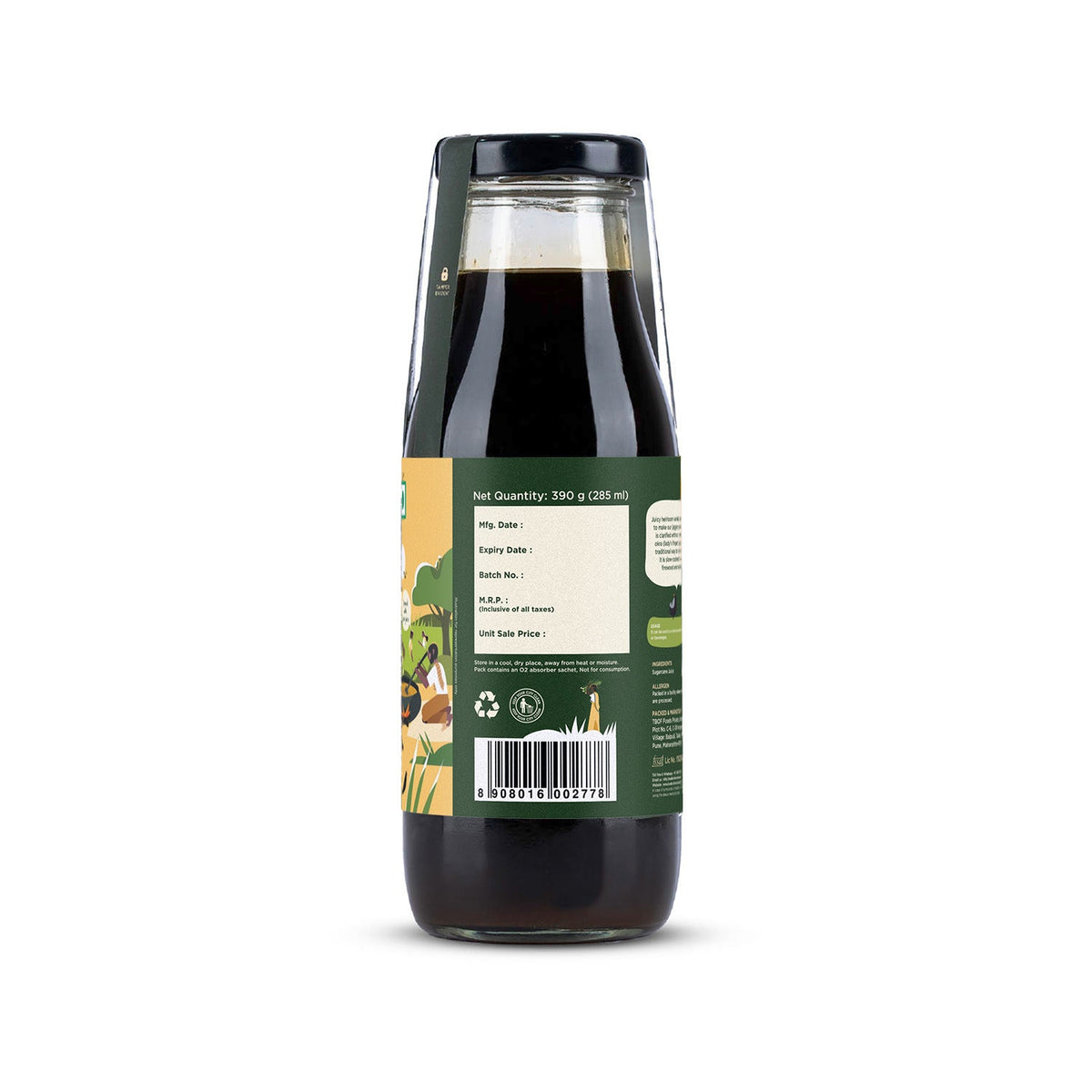 Two Brothers Organic Farms Liquid Sugarcane Jaggery ( Kaakvi)