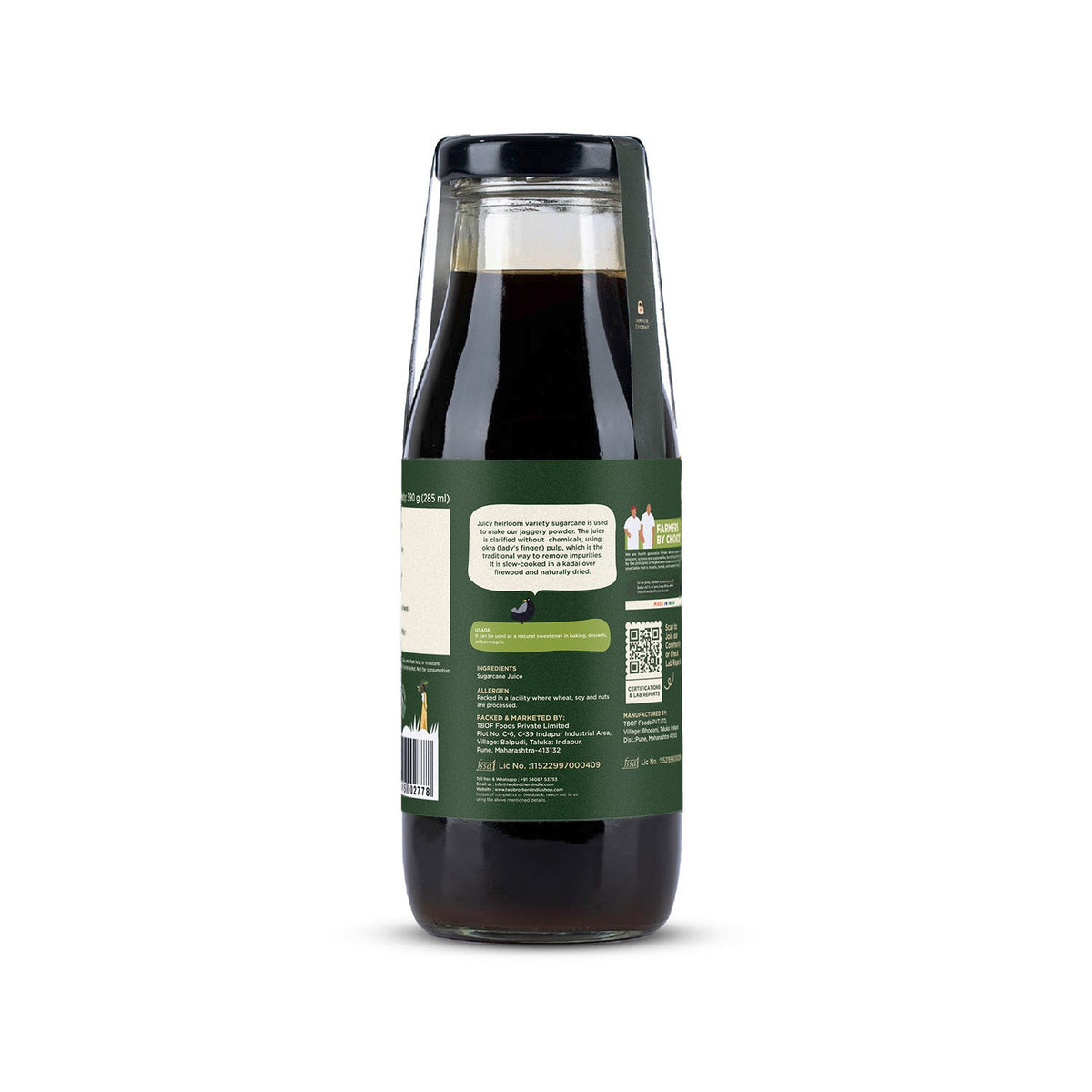 Two Brothers Organic Farms Liquid Sugarcane Jaggery ( Kaakvi)