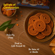 Two Brothers Organic Farms Crispy Chakli