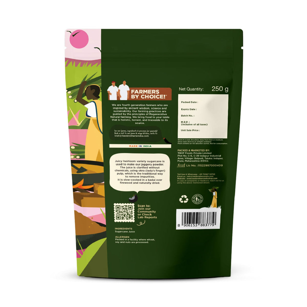 Two Brothers Organic Farms Jaggery Powder