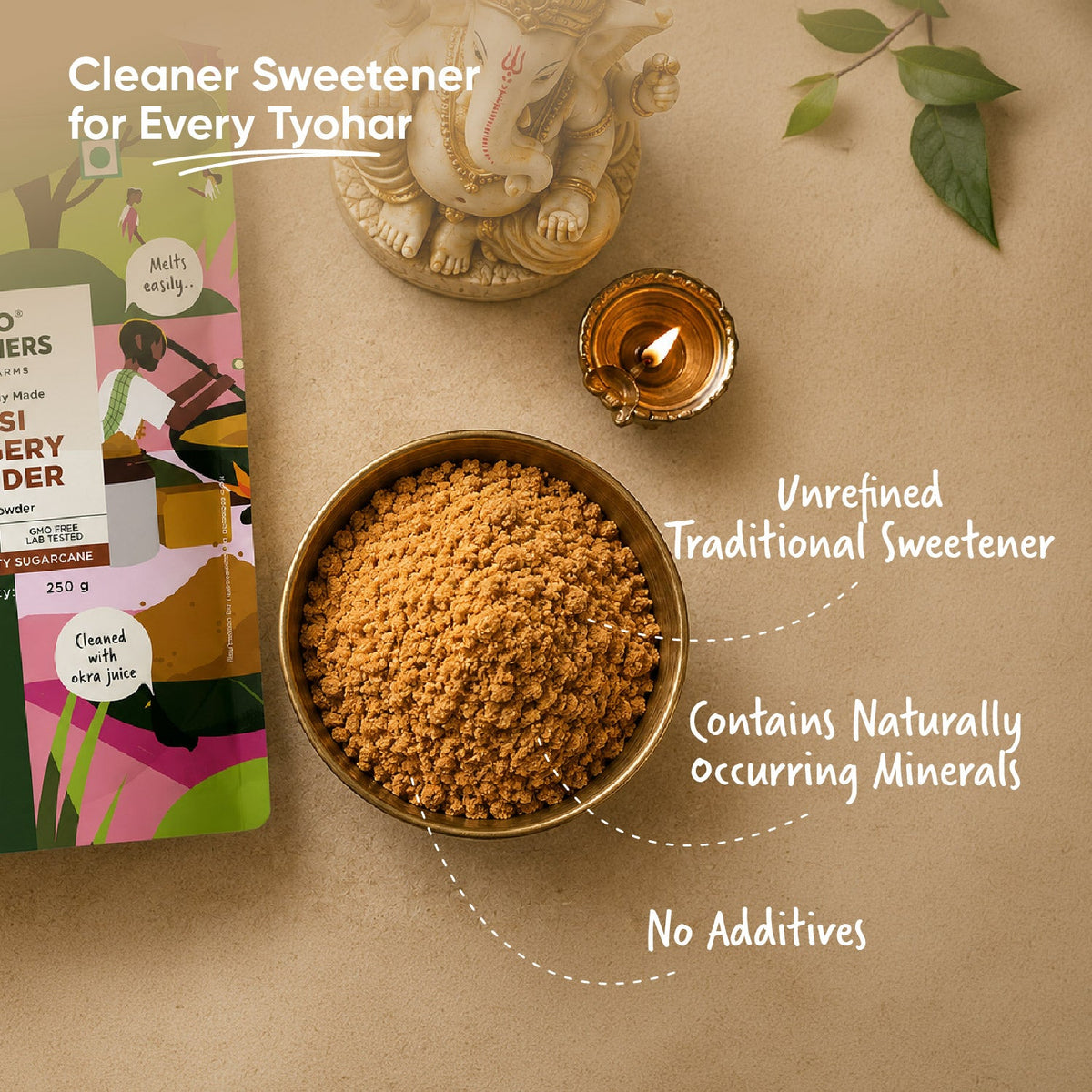 Two Brothers Organic Farms Jaggery Powder