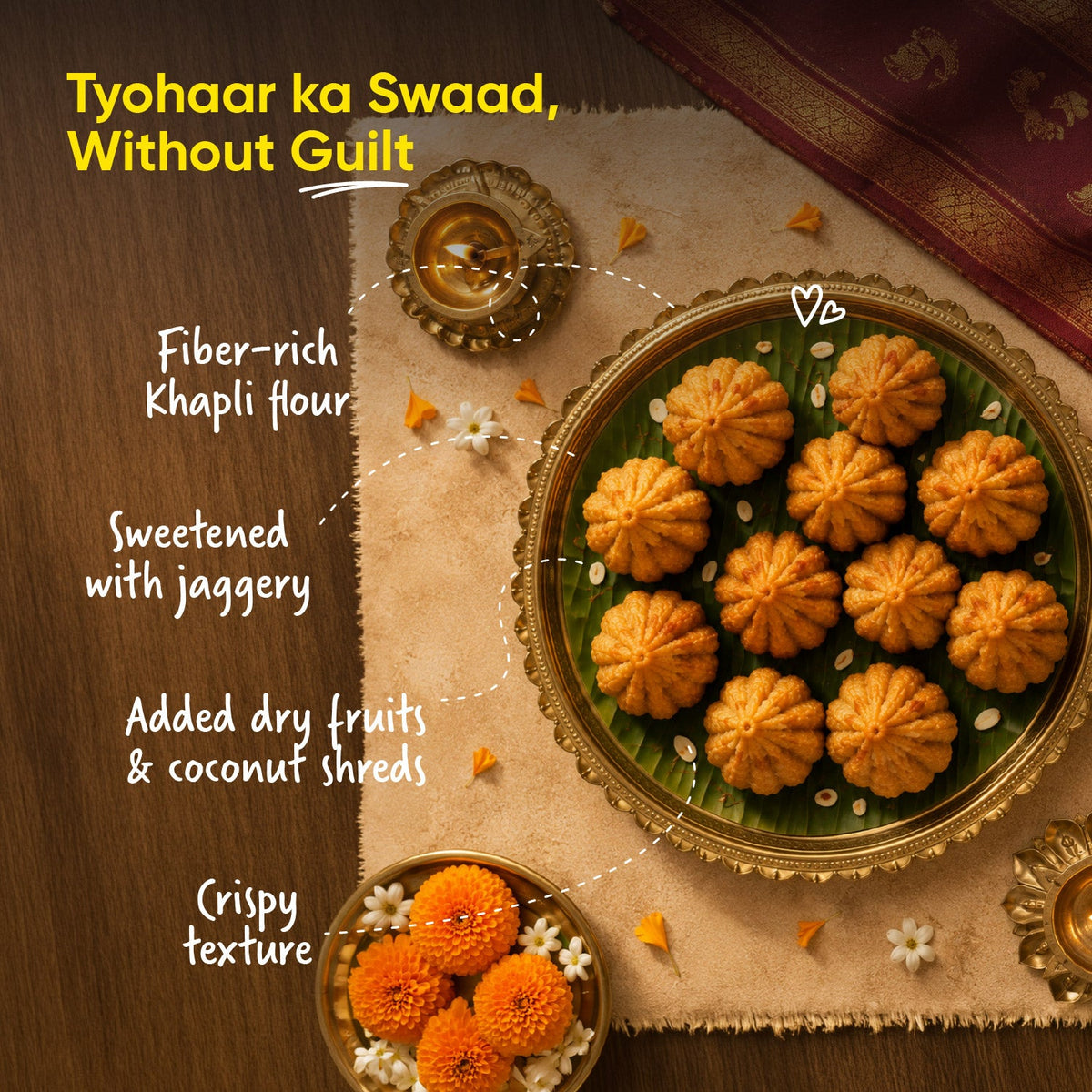 Two Brothers Organic Farms Get Bappa’s Favourite - Fried Modak