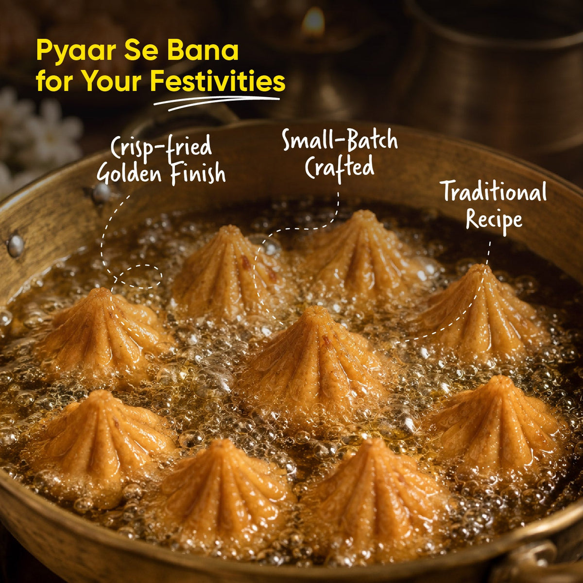 Two Brothers Organic Farms Get Bappa’s Favourite - Fried Modak