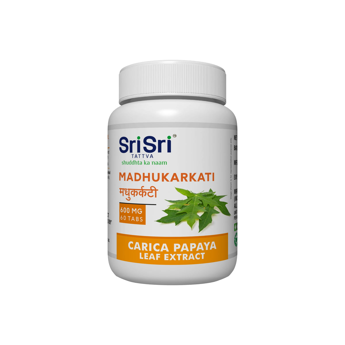 Sri Sri Tattva Madhukarkati, 60 Tabs | 600 mg