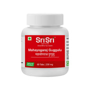 Sri Sri Tattva Mahayogaraja Guggulu - Arthritic Pain Reliver, 60 Tabs | 250 mg