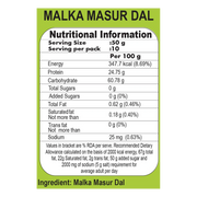Patanjali Unpolished Malka Masur Dal