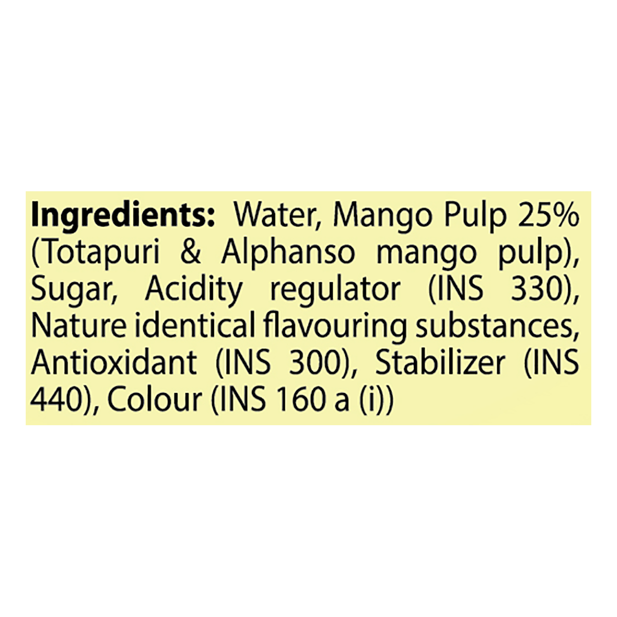 Patanjali Mango Juice