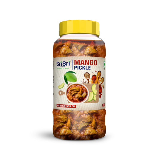 Sri Sri Tattva Mango Pickle, 500 g