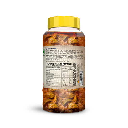 Sri Sri Tattva Mango Pickle, 500 g