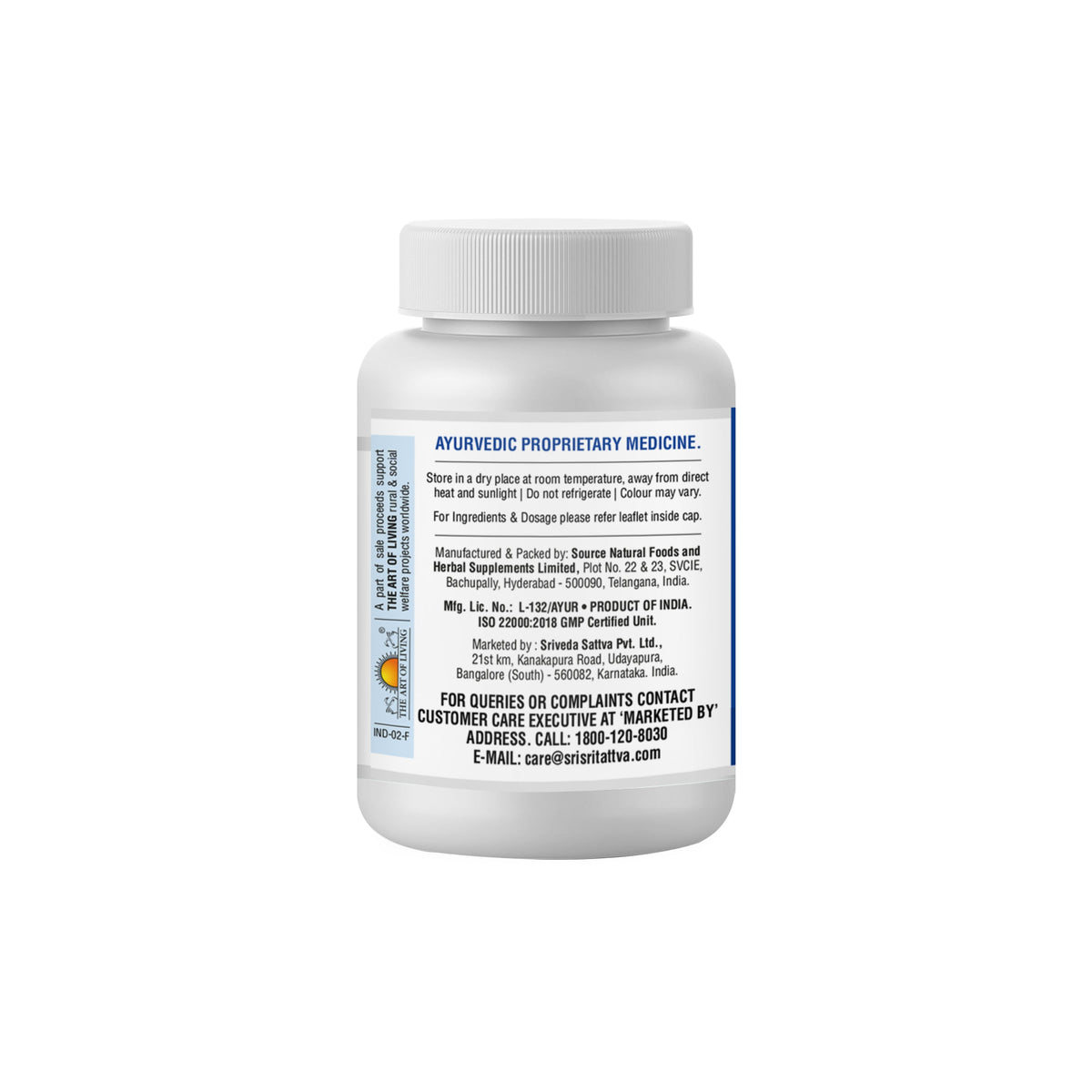 Sri Sri Tattva Mehantaka Vati | Supports Metabolic Balance | 60 Tabs, 1000 mg