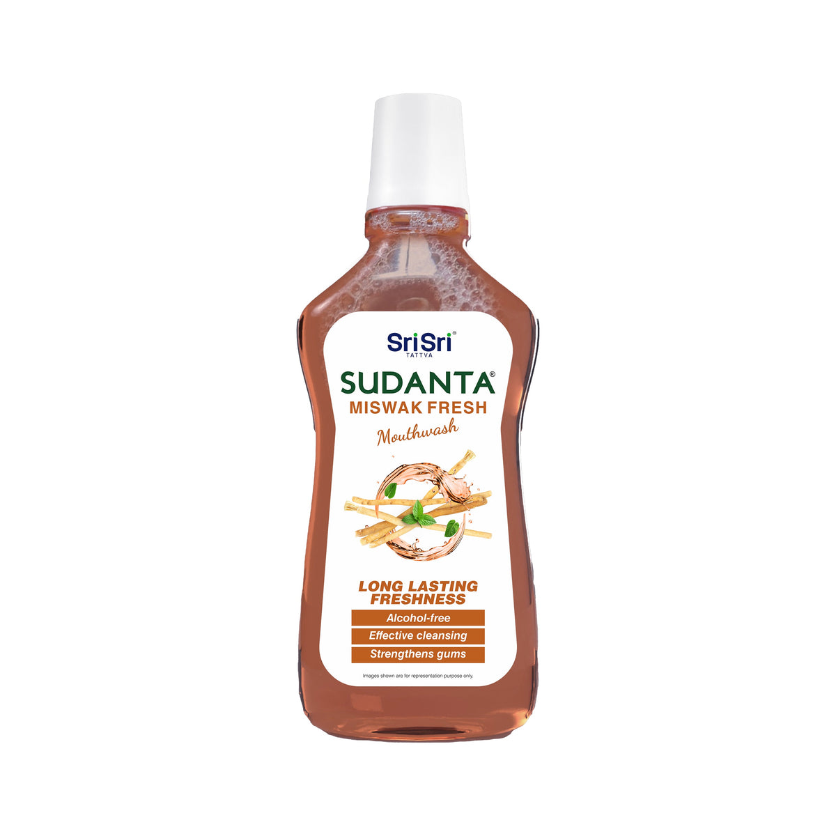 Sri Sri Tattva Sudanta Miswak Mouthwash, 250 ml