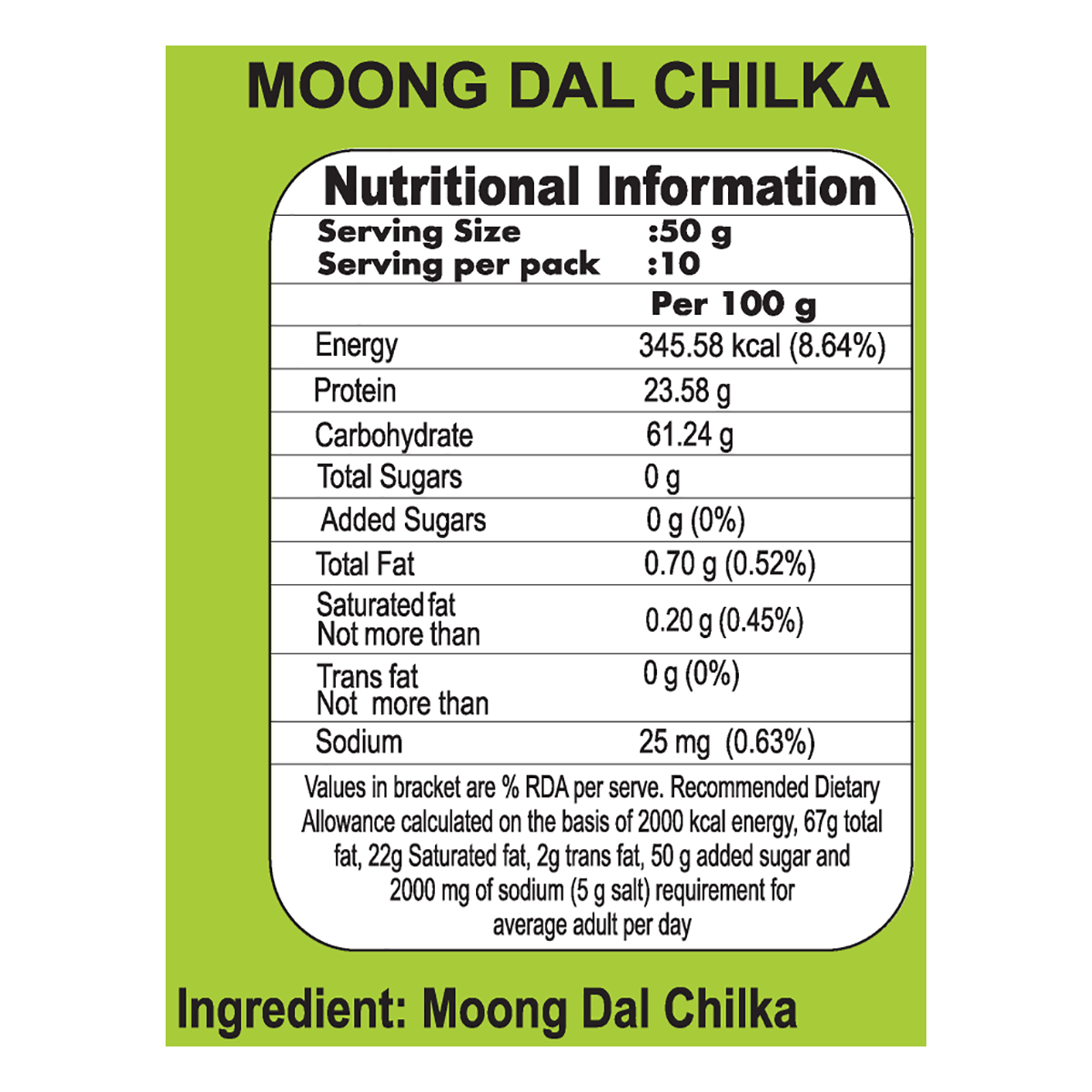 Patanjali Unpolished Moong Dal Chilka