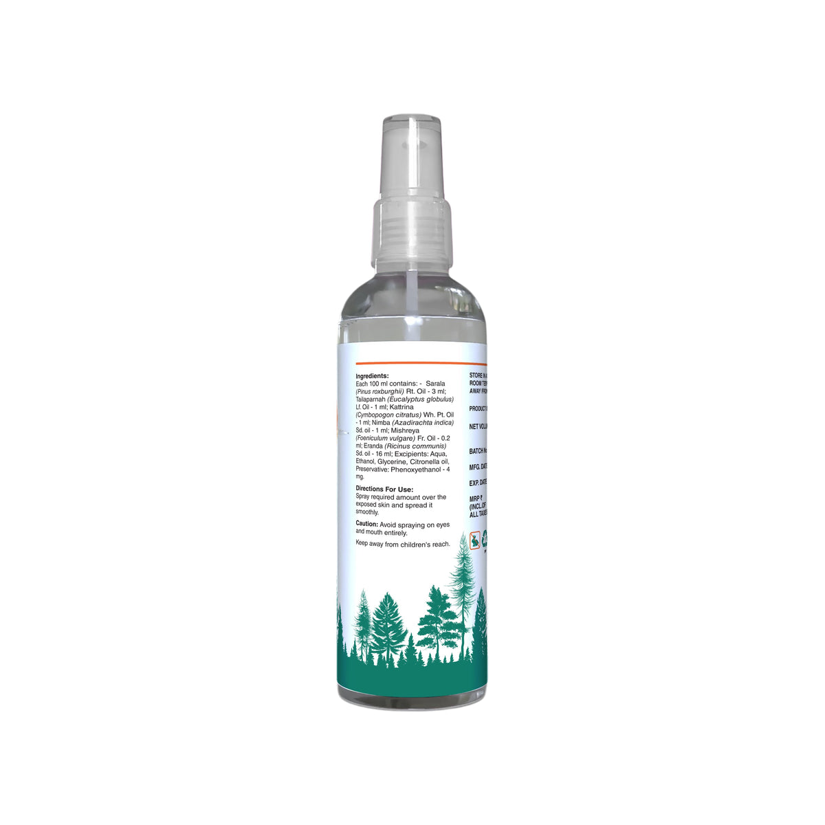 Sri Sri Tattva Mosquito Repellent - Long-Lasting Protection from Insects, 50ml