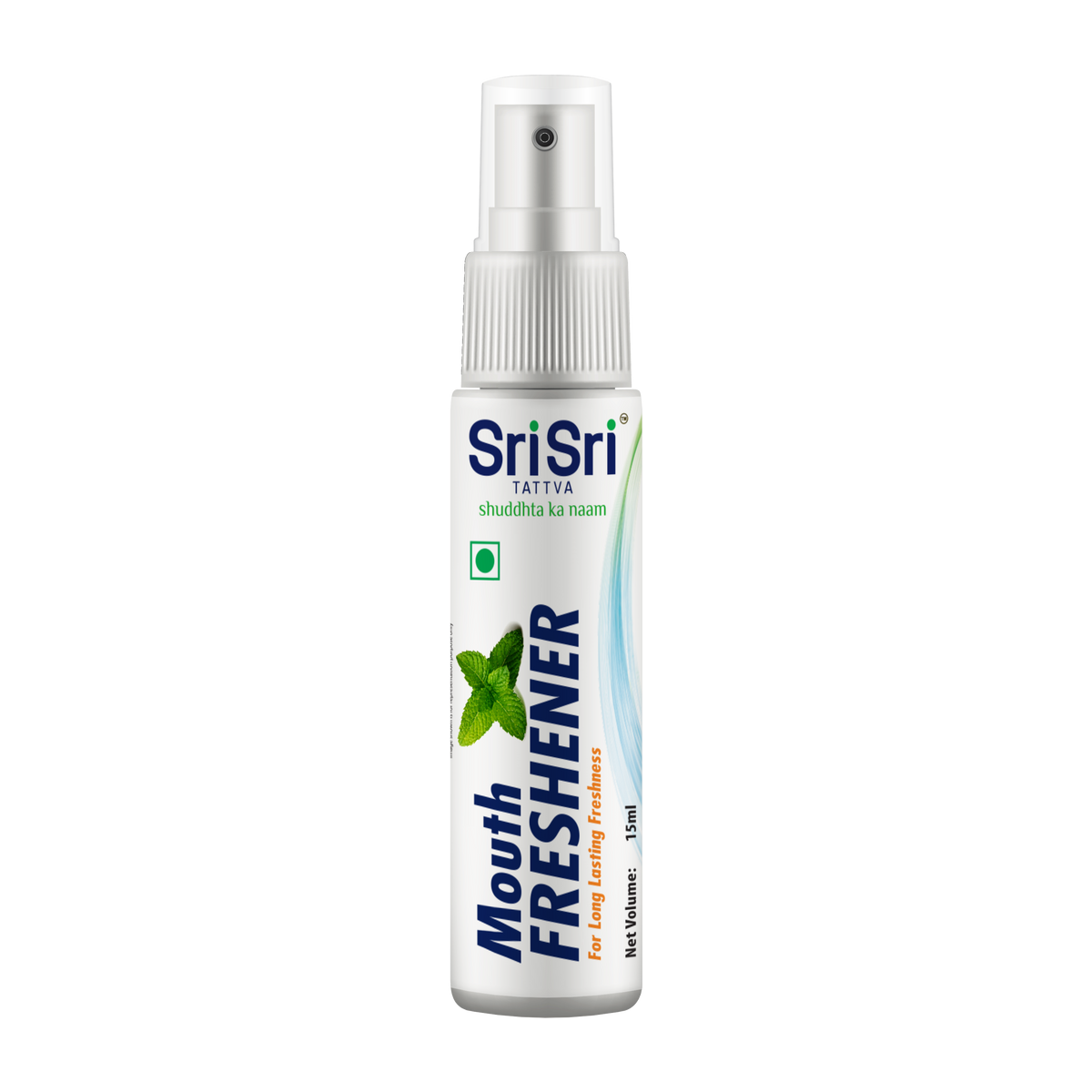 Sri Sri Tattva Mouth Freshner | For Long Lasting Freshness | Sugar - Free | 15 ml