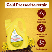 Sri Sri Tattva Premium Kachi Ghani Mustard Oil, 2 L